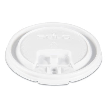 Dart® Lift Back And Lock Tab Cup Lids, Fits 10 Oz To 24 Oz Cups, White, 100-sleeve, 10 Sleeves-carton freeshipping - TVN Wholesale